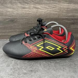 Lotto Forza Elite 3 Soccer Cleats Mens Size 7 Black Red Yellow